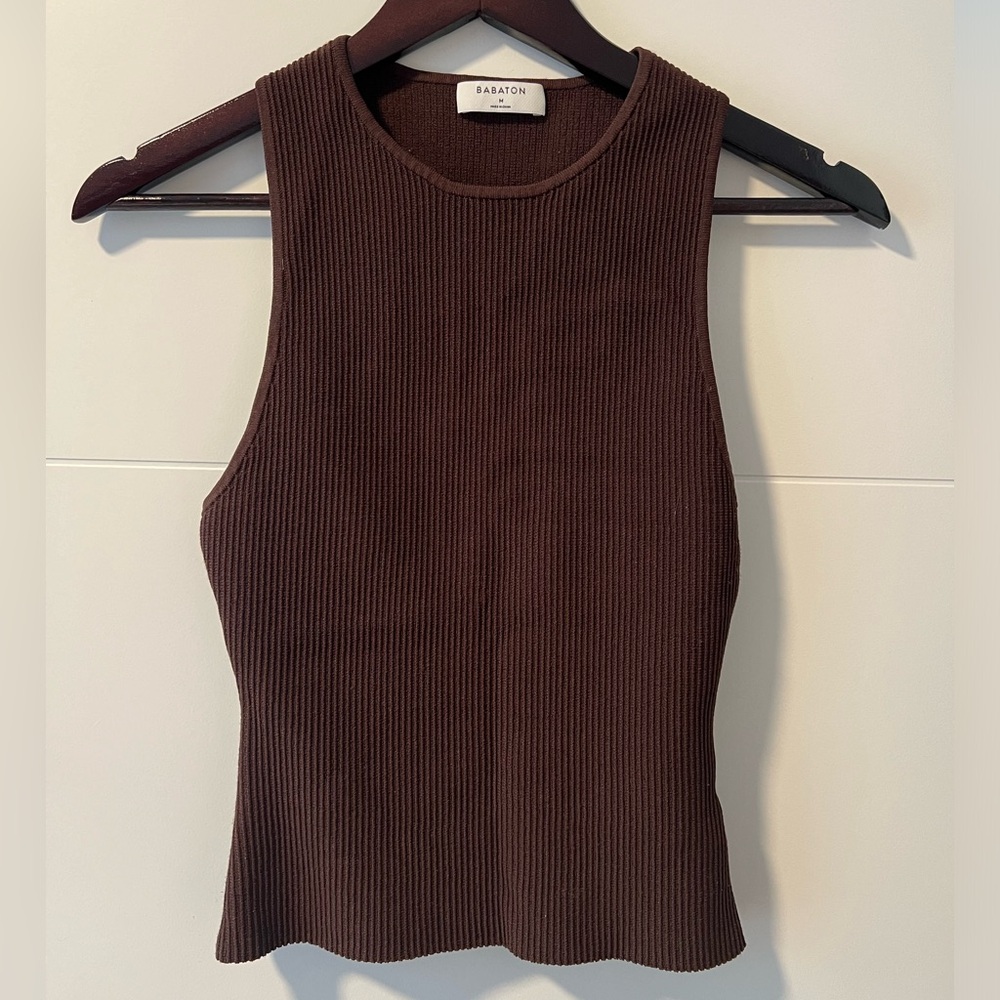 Babaton Sculpt Knit Tank Top - Size M